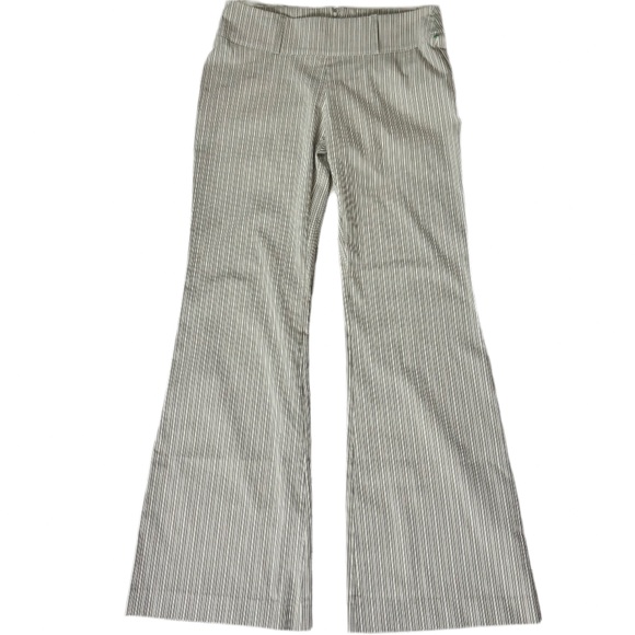 Le chΓ’teau set tube top Bottoms striped Grey cream beige vintage y2k 2000s - Picture 13 of 13